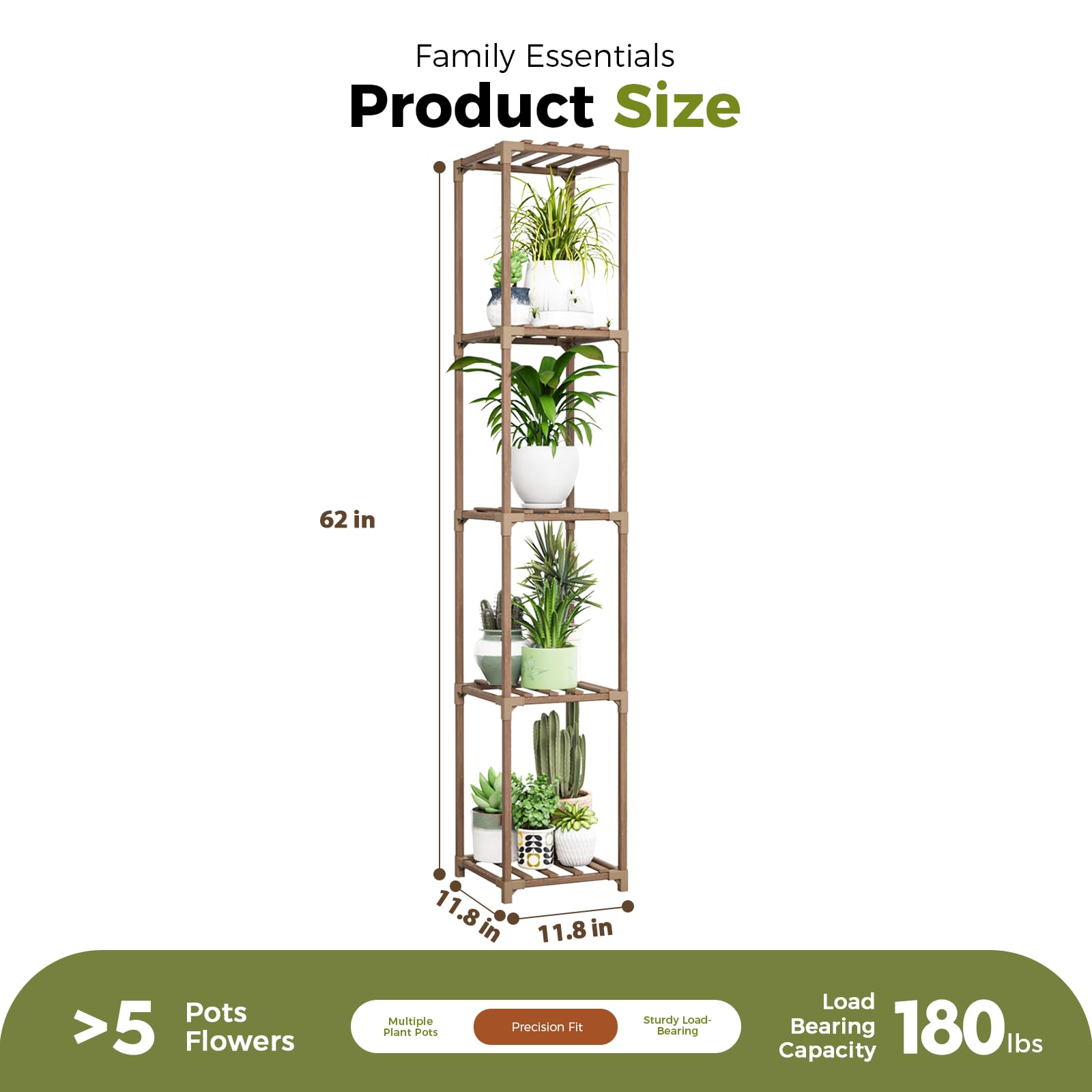 Bamworld indoor-outdoor versatility supports greenery on patio or near windows.