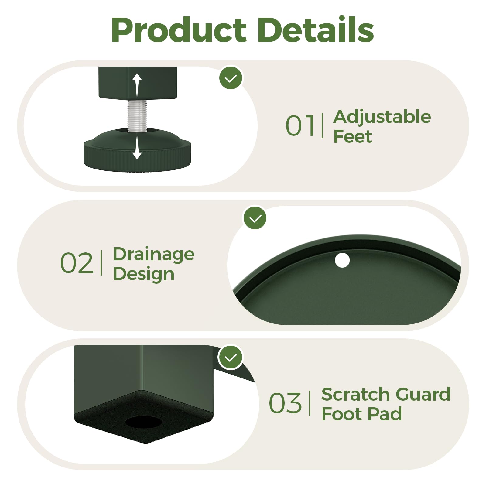 Bamworld Corner Plant Stand fits indoors or outdoors to organize plants.