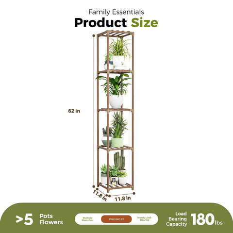 Bamworld indoor-outdoor versatility supports greenery on patio or near windows.