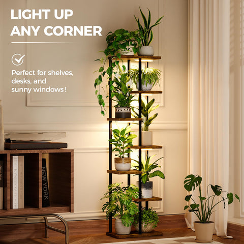 Bamworld dual-purpose lighting for daytime plant care and ambient evenings