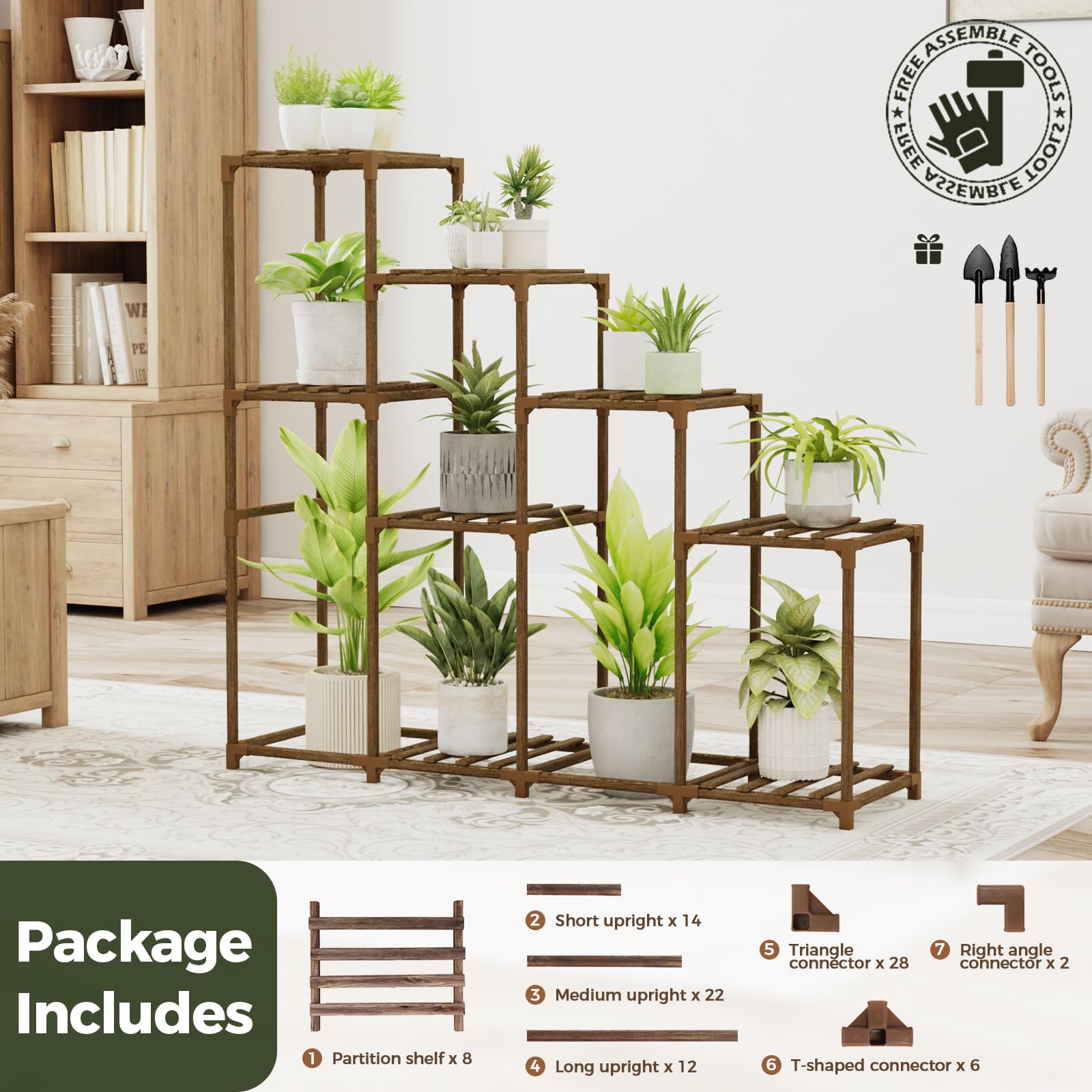 Bamworld stand ships with clear instructions for quick setup.