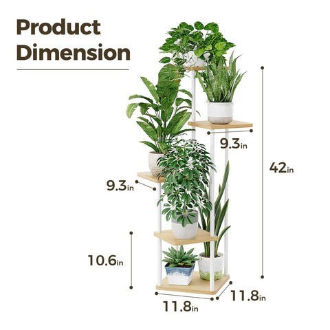 Bamworld Easy-assembly Plant Holder with simple setup.