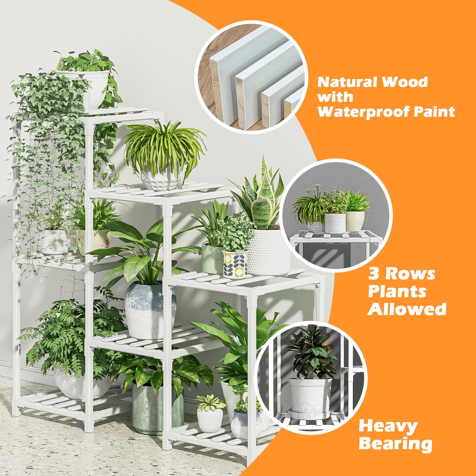 Bamworld easy assembly plant stand with clear instructions for beginners.