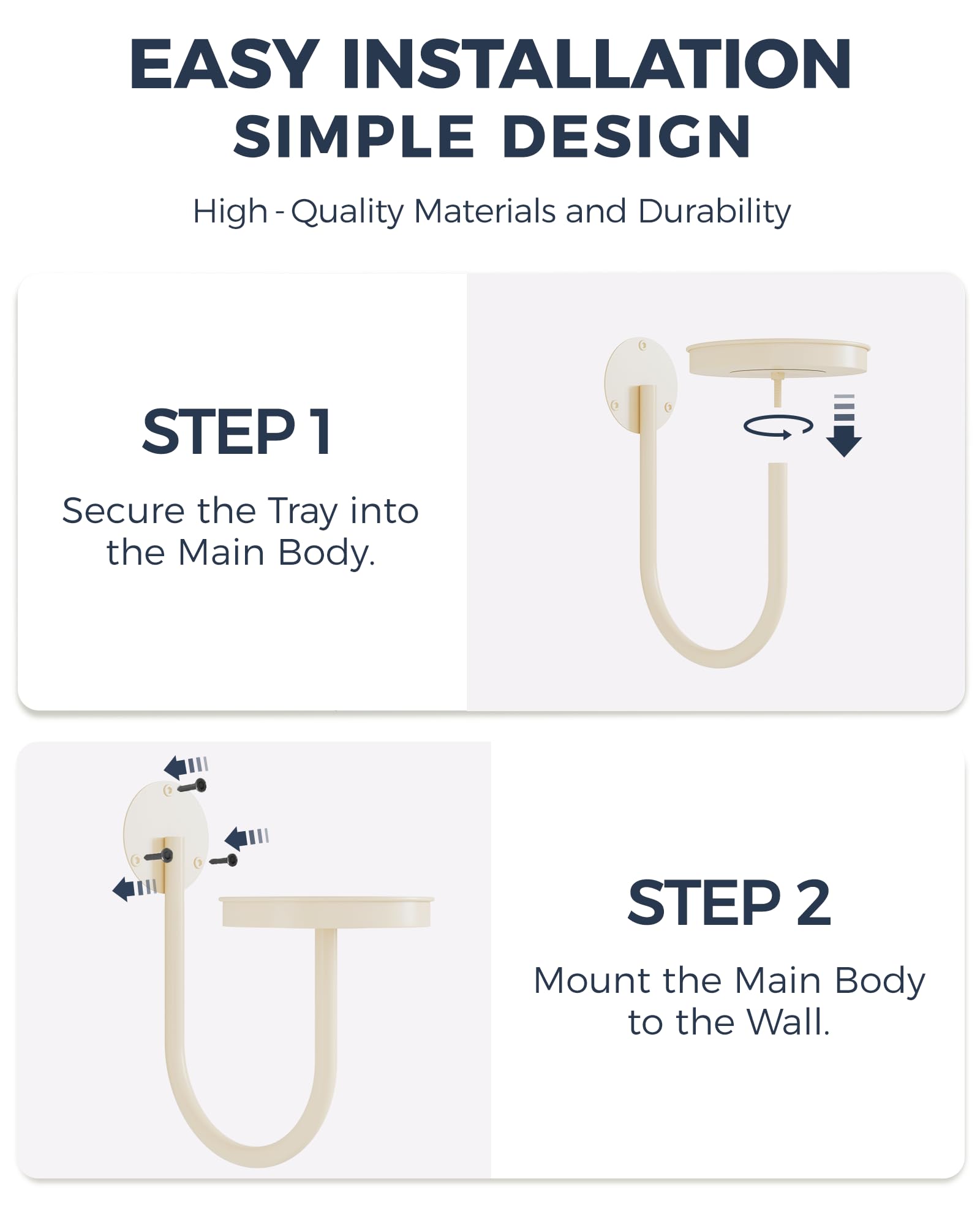 Bamworld easy-install kit with mounting hardware included