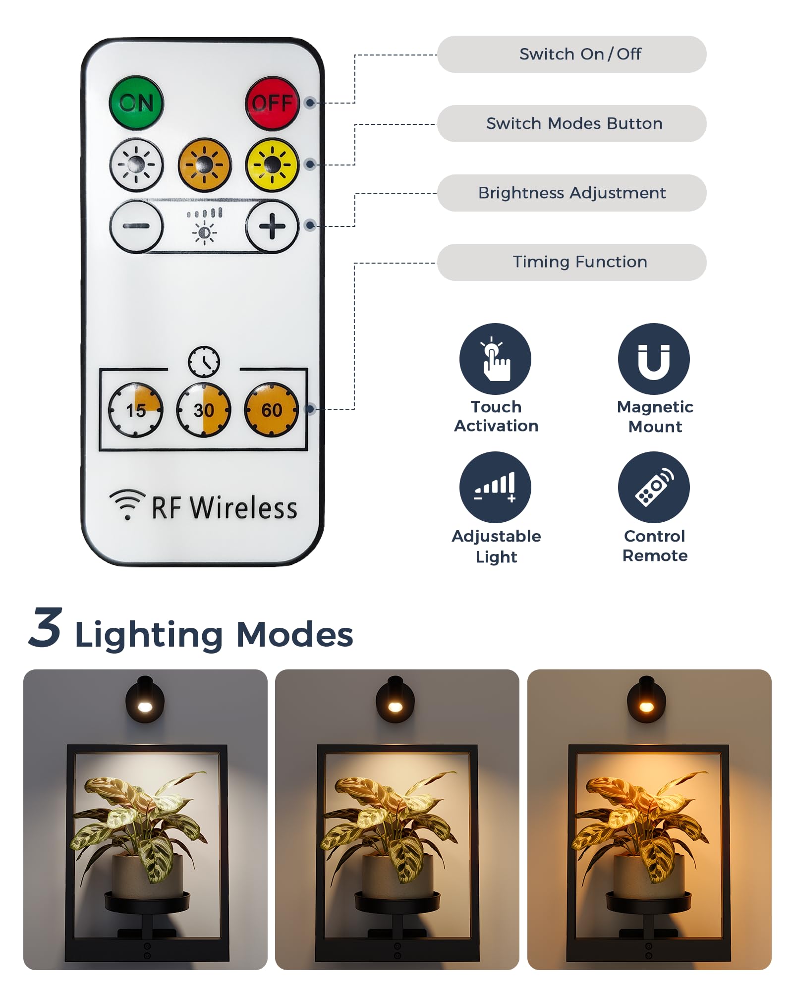 Bamworld easy-install hanging planters install on walls or windows