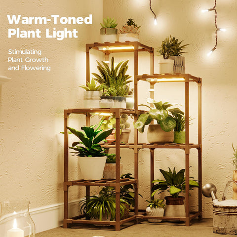 Bamworld full-spectrum grow light boosts photosynthesis for lush houseplants.