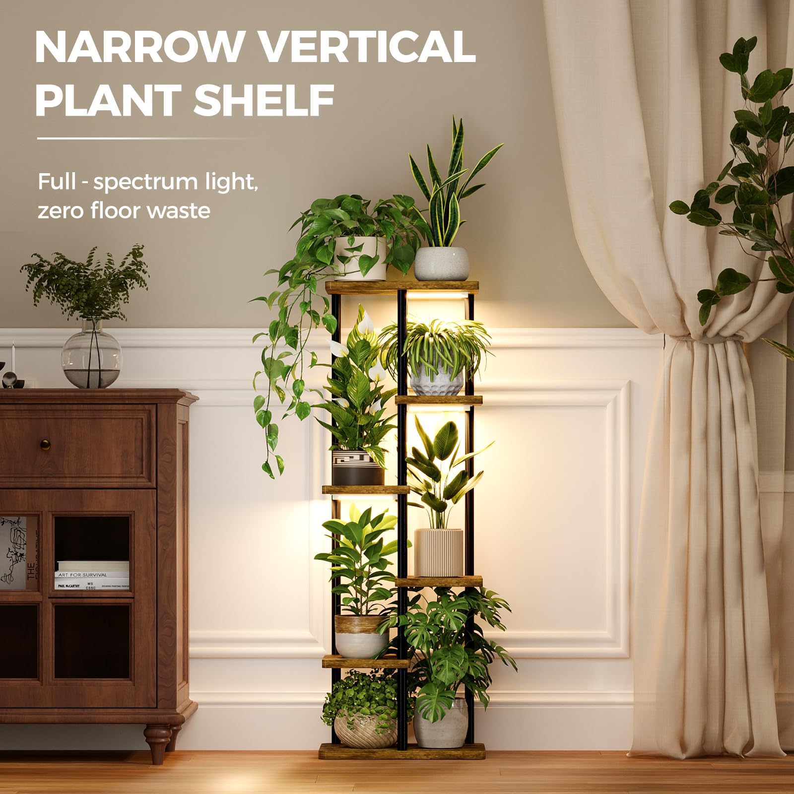 Bamworld grow light offers full-spectrum LEDs for healthy plant growth
