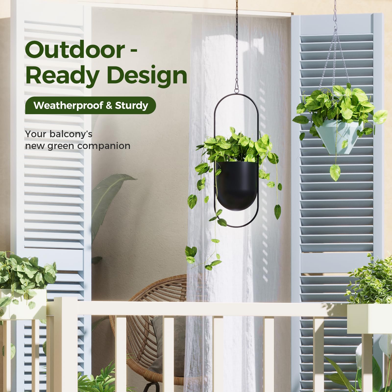 Bamworld minimalist design complements modern interiors and windowsills
