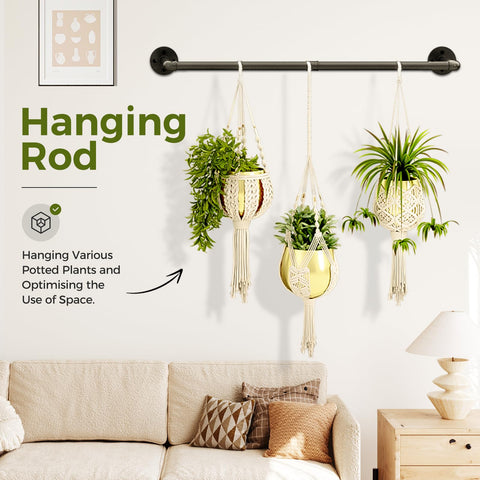 Bamworld kit includes hardware for easy ceiling or wall mounting