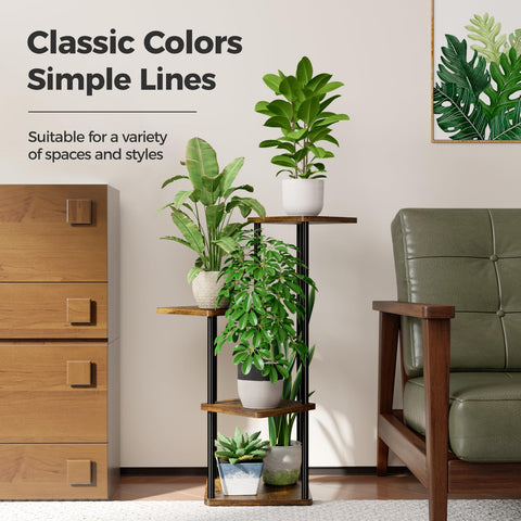Bamworld indoor plants vertical space saver for small rooms.
