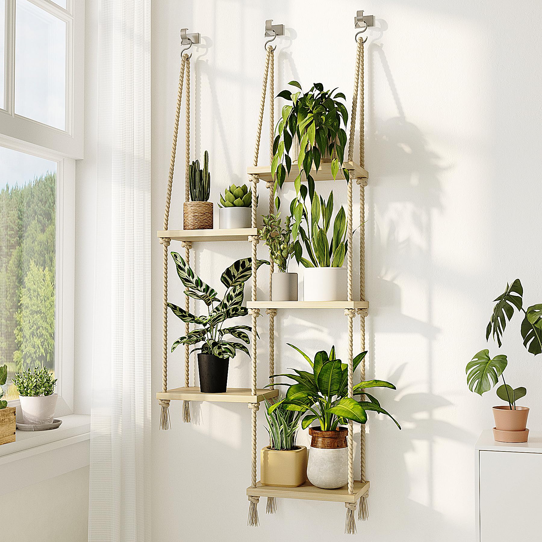 Bamworld perfect for living room or bedroom plant display.