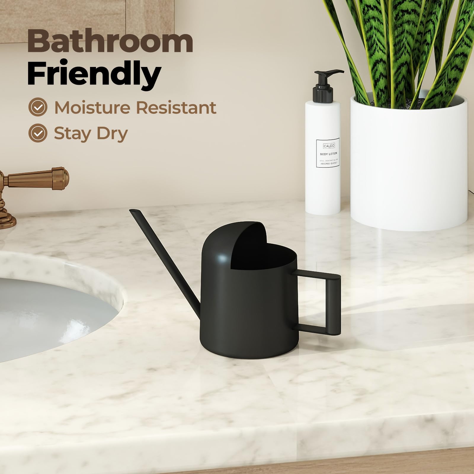 Bamworld decorative mini watering can as stylish home decor.