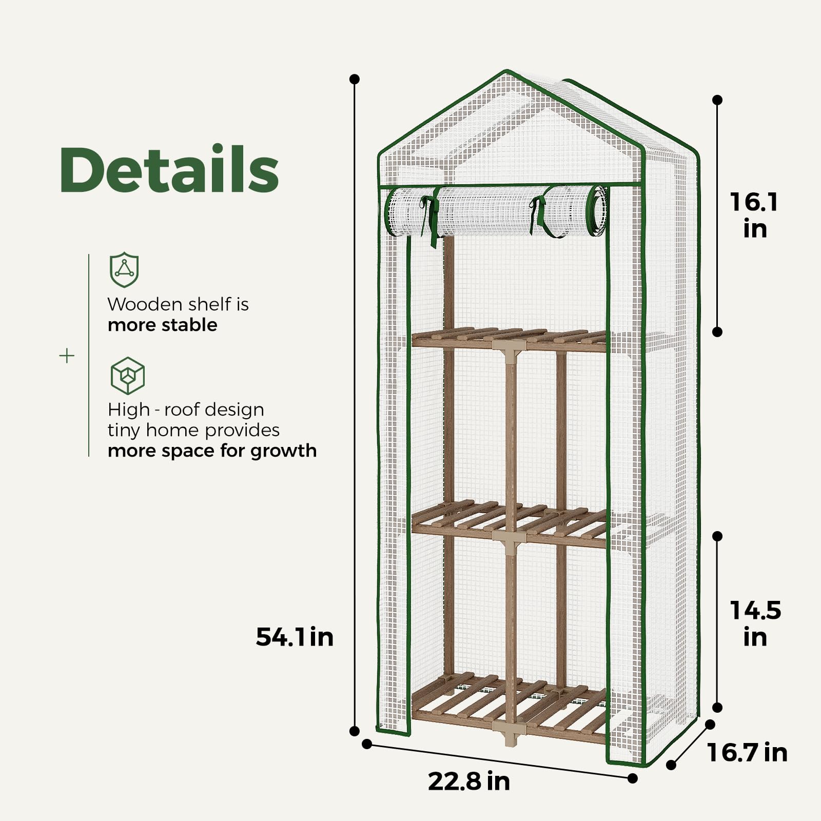 Bamworld eucalyptus wood frame close-up highlights rot-resistant material and solid construction.
