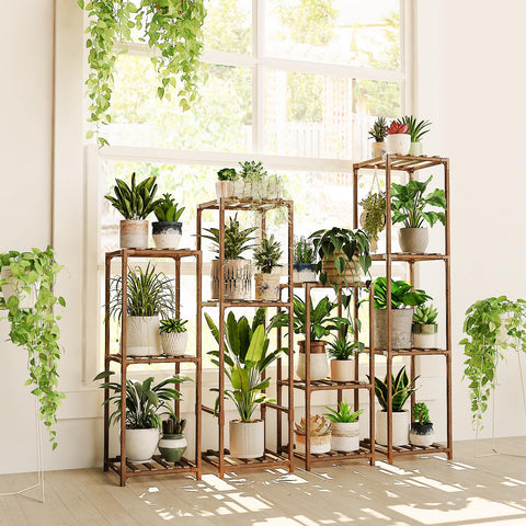 Bamworld modular four-stand system adapts to space and plant collections