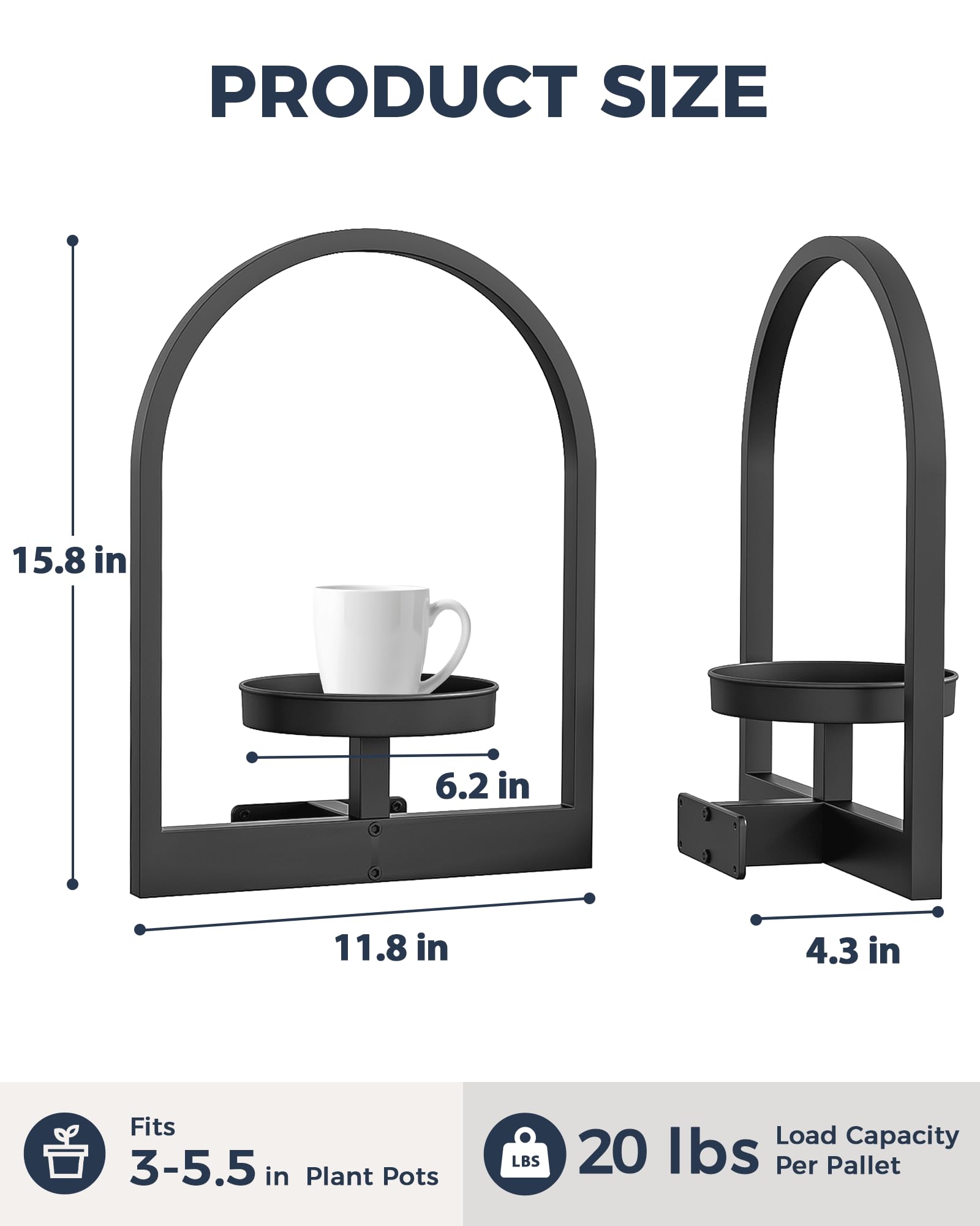 Bamworld plant hanger indoor wall decor adds vertical charm and space saving.