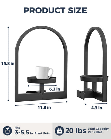 Bamworld plant hanger indoor wall decor adds vertical charm and space saving.