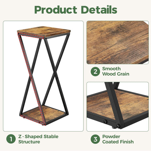 Bamworld plant holder doubles as a chic side table for decor.