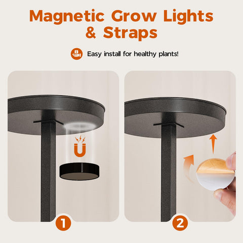 Adjustable feet keep Bamworld stand level on uneven floors