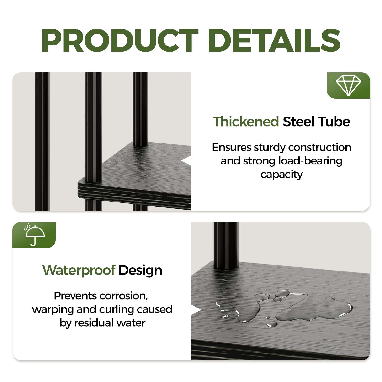 Bamworld plant stand for indoor use enhances sunlit corners and living room decor.
