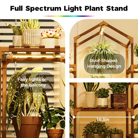 Bamworld roof design shelf maximizes space for indoor greenery.