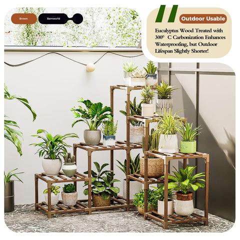 Bamworld carbonized eucalyptus wood is water-resistant for durable, long-lasting décor.