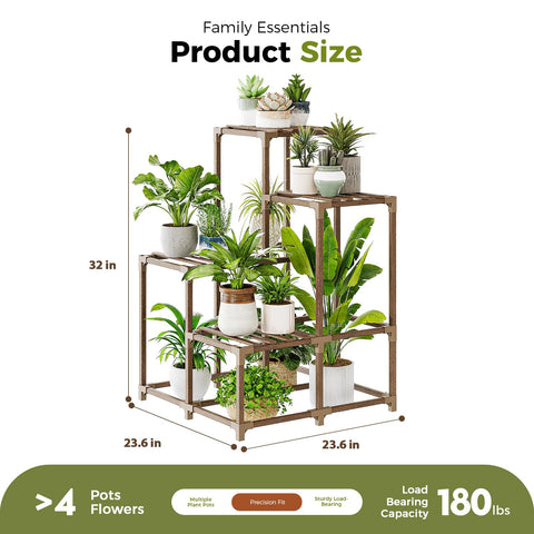 Bamworld space-saving rack keeps multiple pots neatly organized