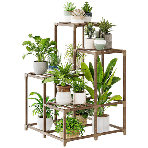 Bamworld triangular-stability design adds sturdiness for daily plant displays