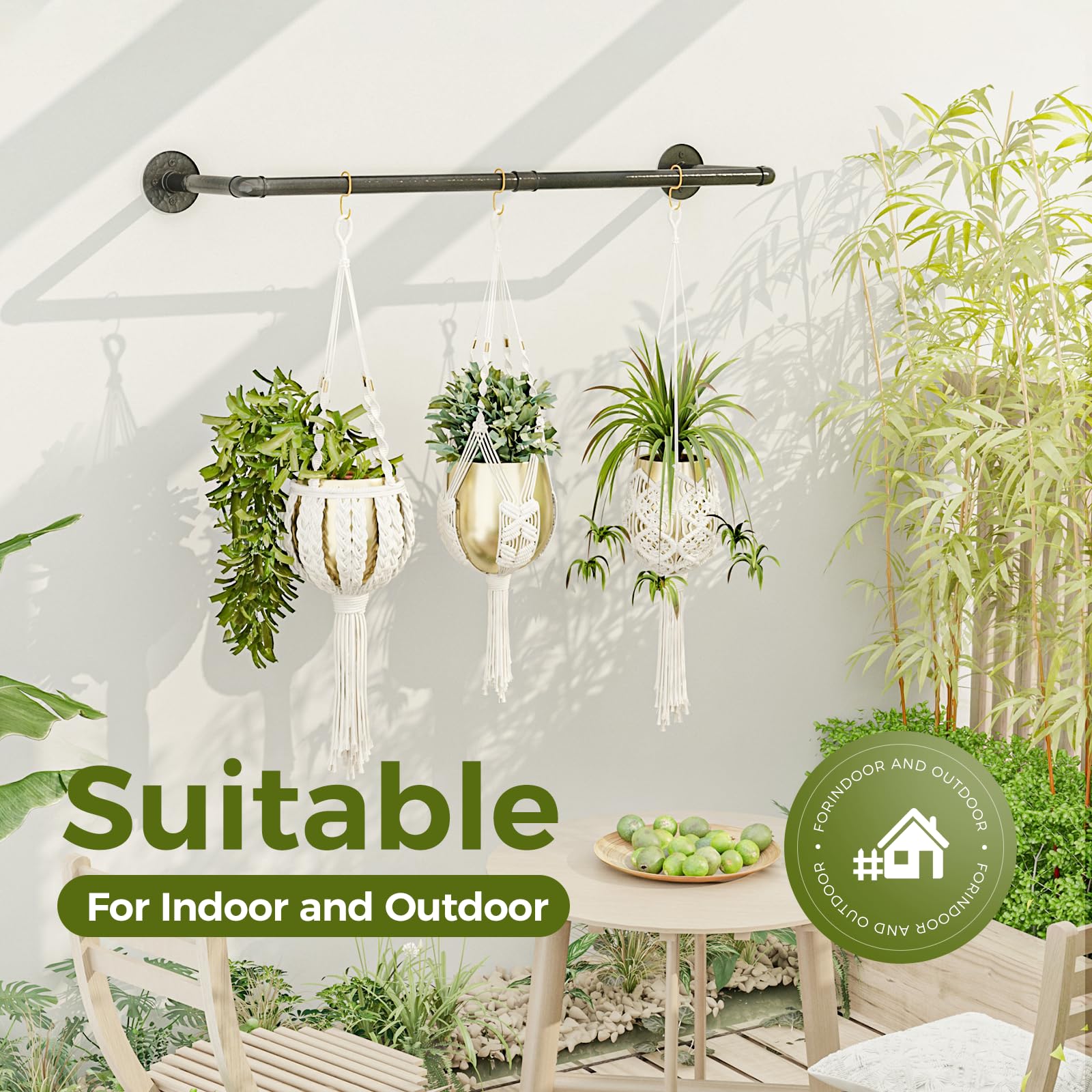 Bamworld installation offers flexible wall or ceiling mounting options