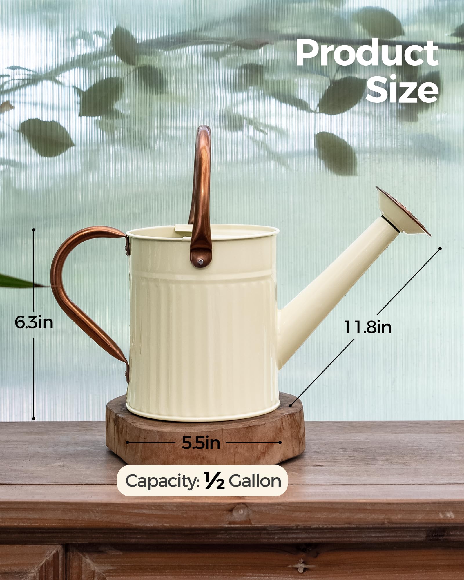 Bamworld dual-handle design eases wrist strain during use.