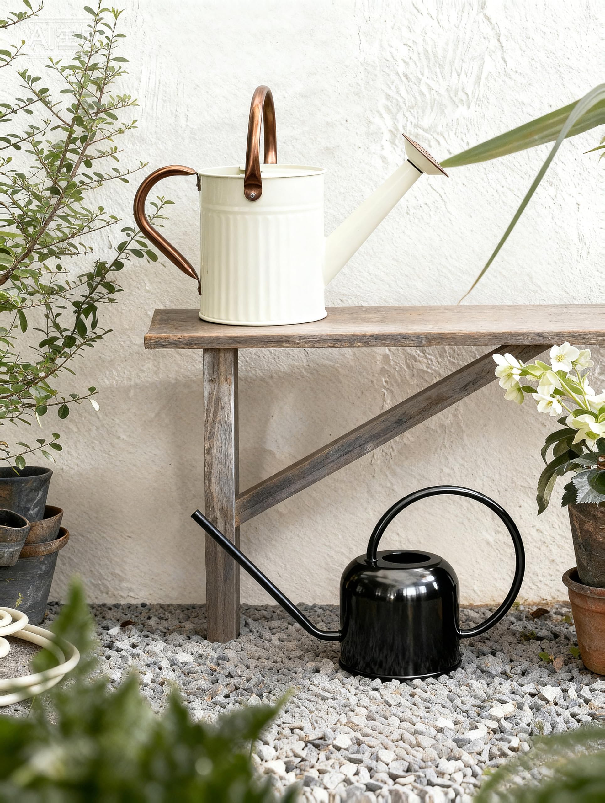Bamworld watering can ideal for indoor plants and small planters.