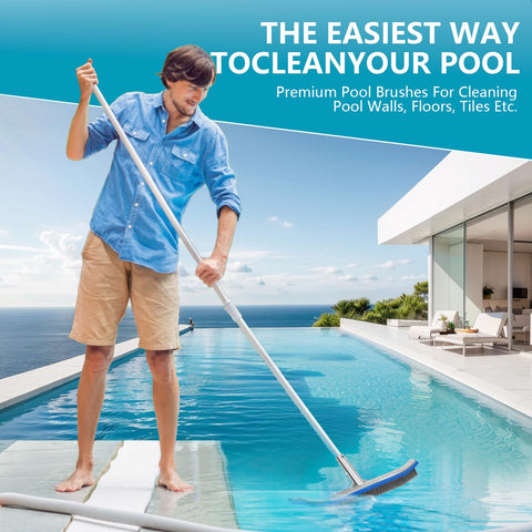Banax EZ snap design aids quick attachment for the pool brush head