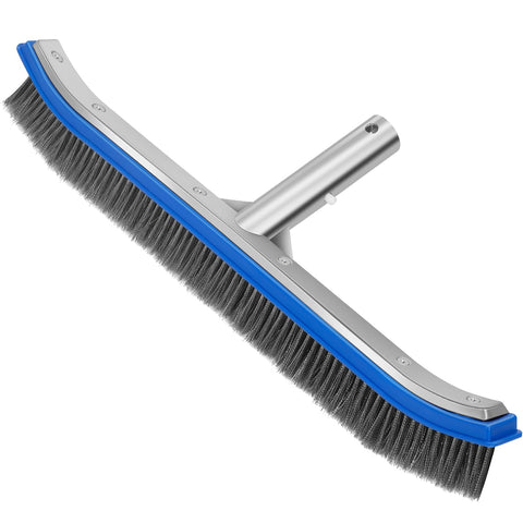 Banax pool brush head full view demonstrates broad cleaning reach