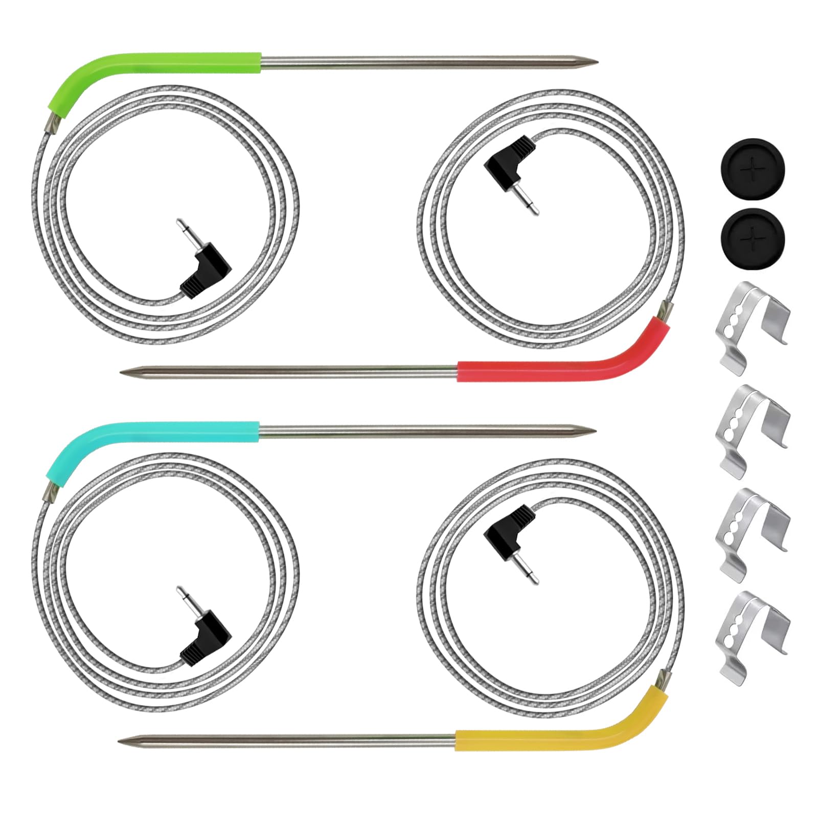 Banbitebq Masterbuilt 710 meat probes 4-pack for precise temperature readings