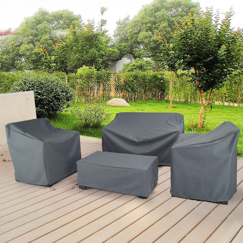 Baner Garden armchair cover protects seating from rain and debris.