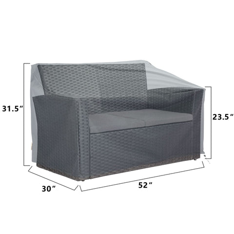 Baner Garden coffee table cover guards tabletop from spills and dirt.