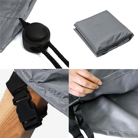 Baner Garden adjustable drawstrings ensure a snug fit for deck furniture.