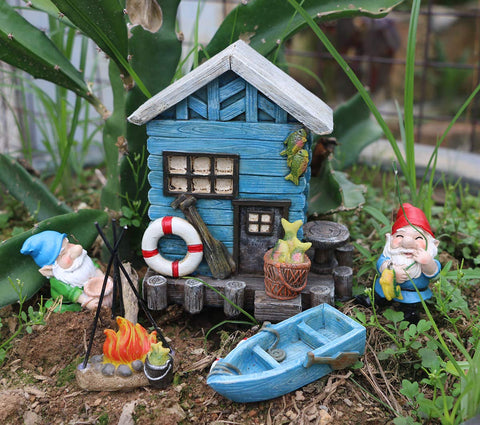 BangBangDa 17 accessories garden set supports easy scene design.