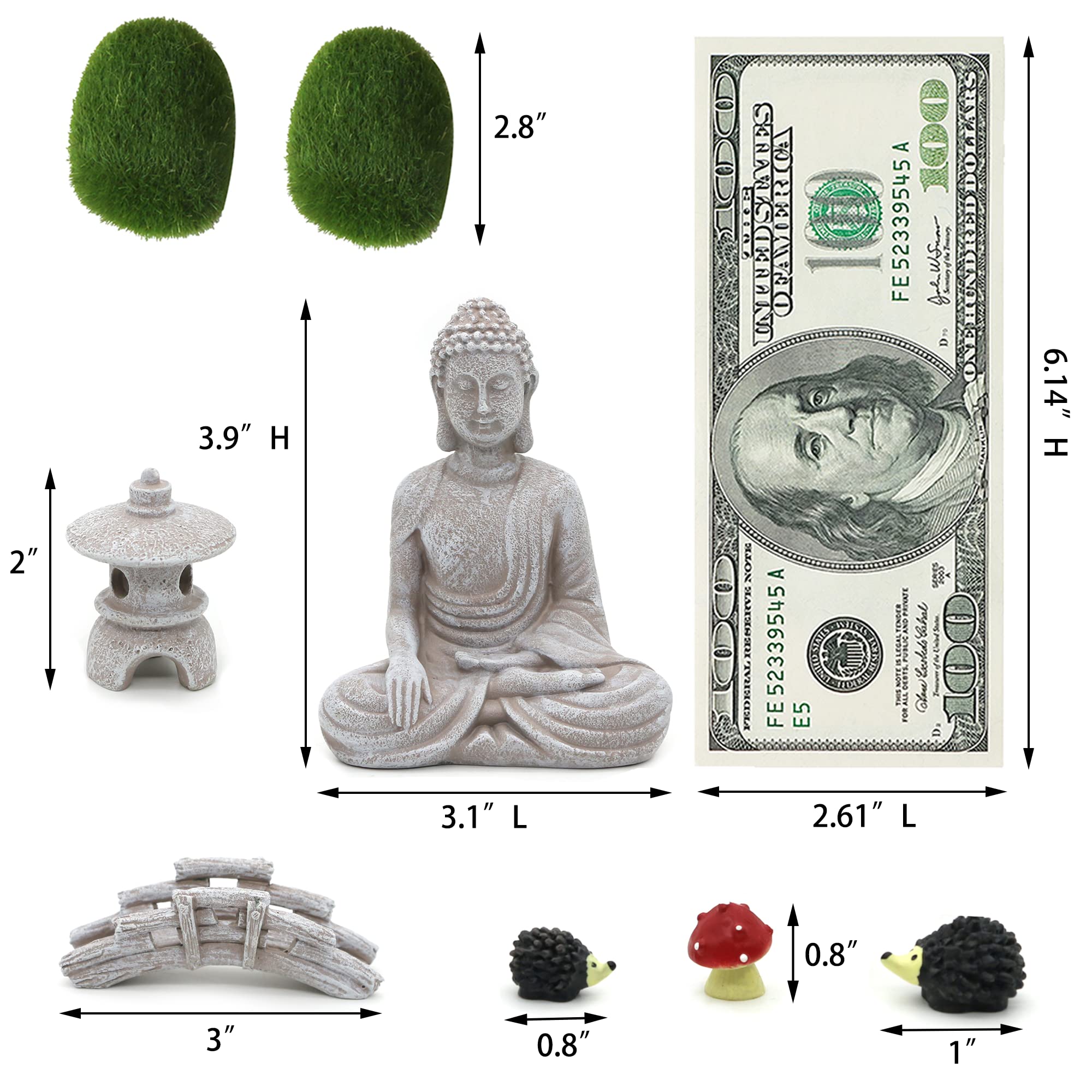 BangBangDa zen garden accessories set inspires creative DIY decor projects.