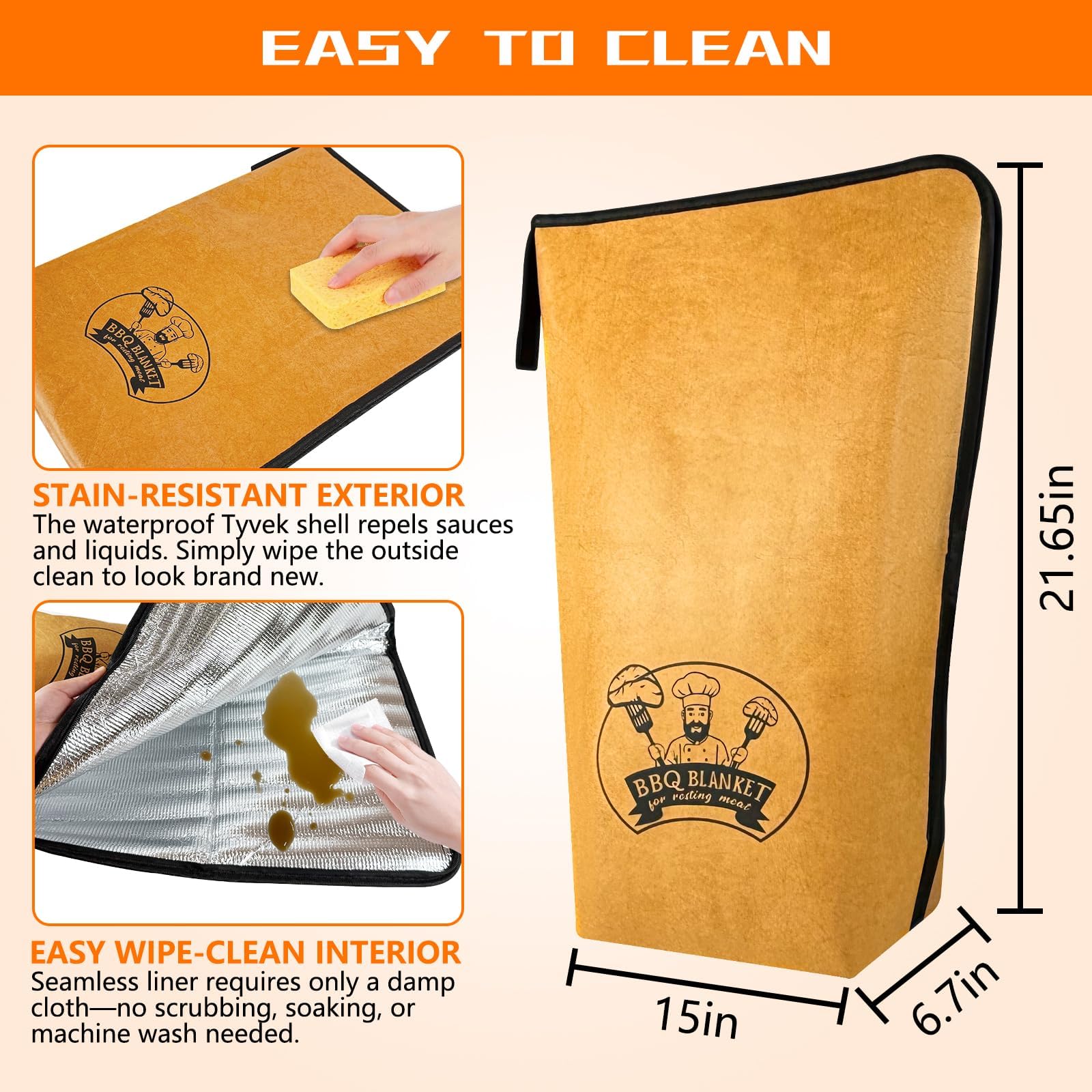 BANGIE smoker-compatible bag works with most brands for versatile cooks.