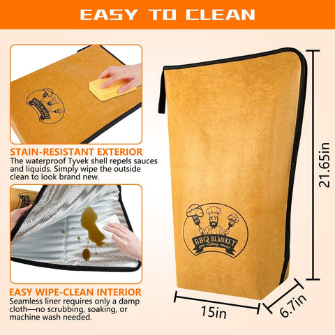 BANGIE smoker-compatible bag works with most brands for versatile cooks.