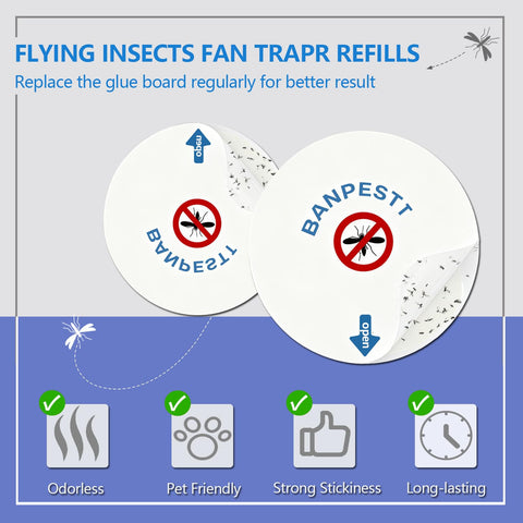 BANPESTT odor-free glue keeps living spaces clean and pest-free.