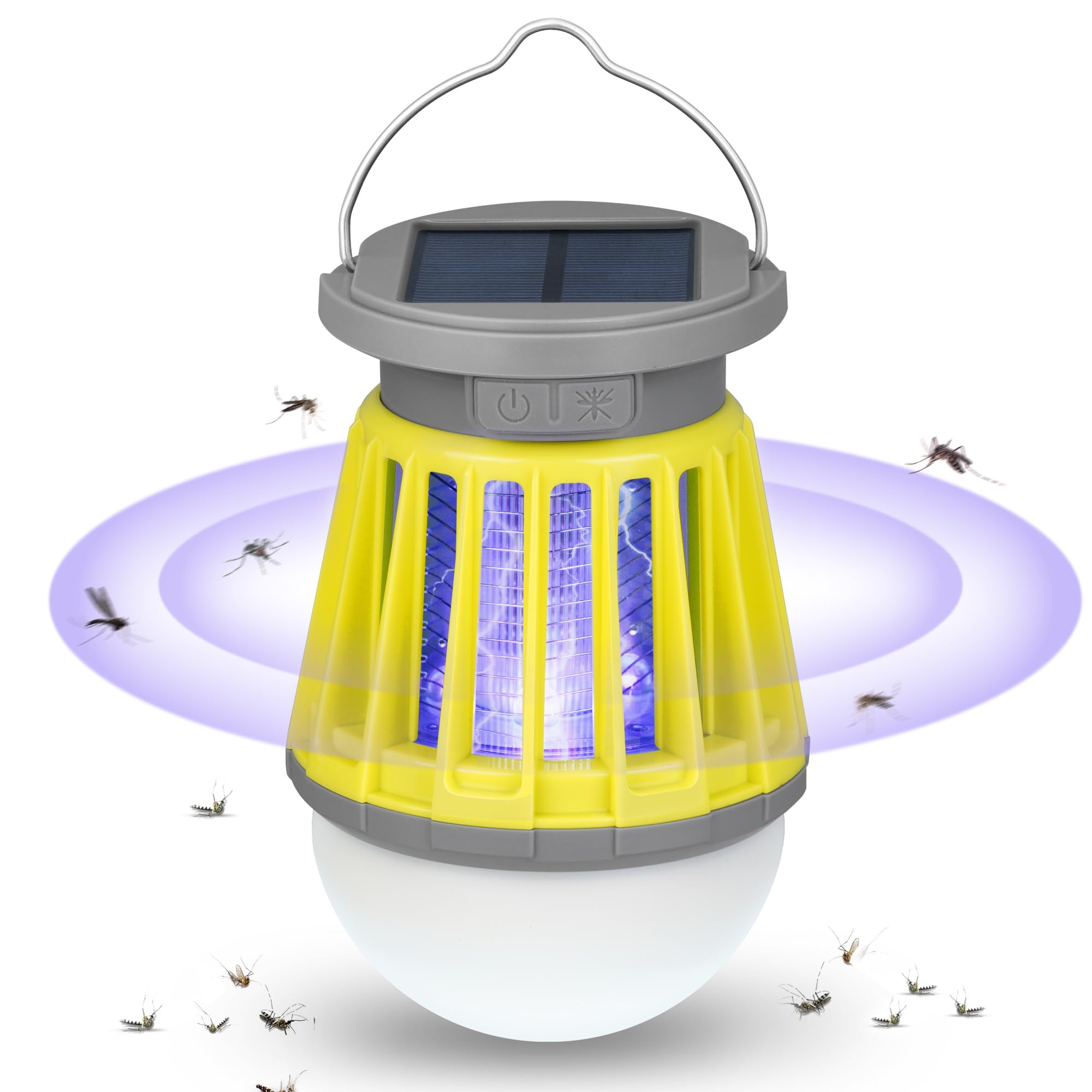 BANPESTT solar bug zapper outdoors green design for mosquito control