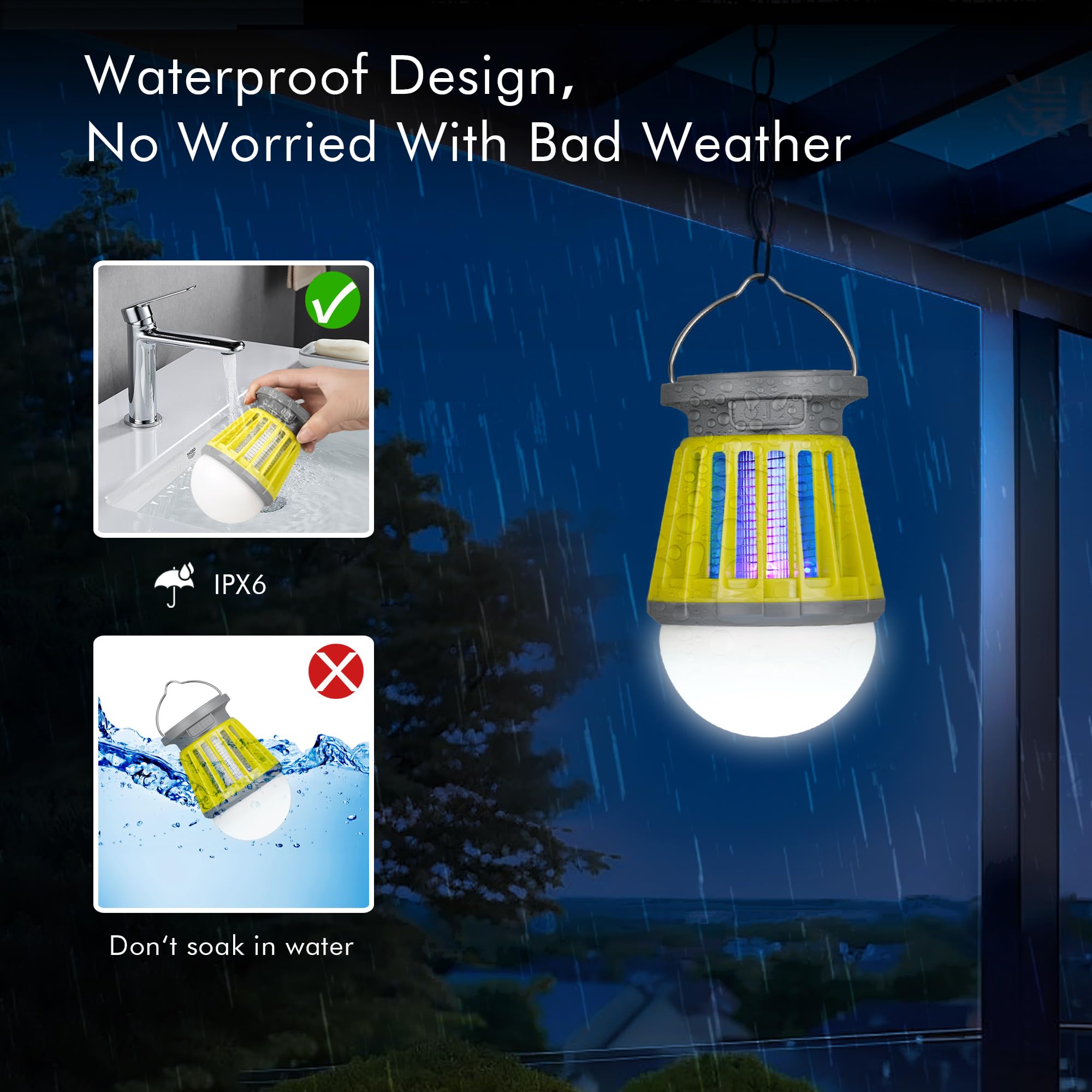 BANPESTT solar USB-C dual-power charging for versatile outdoor use