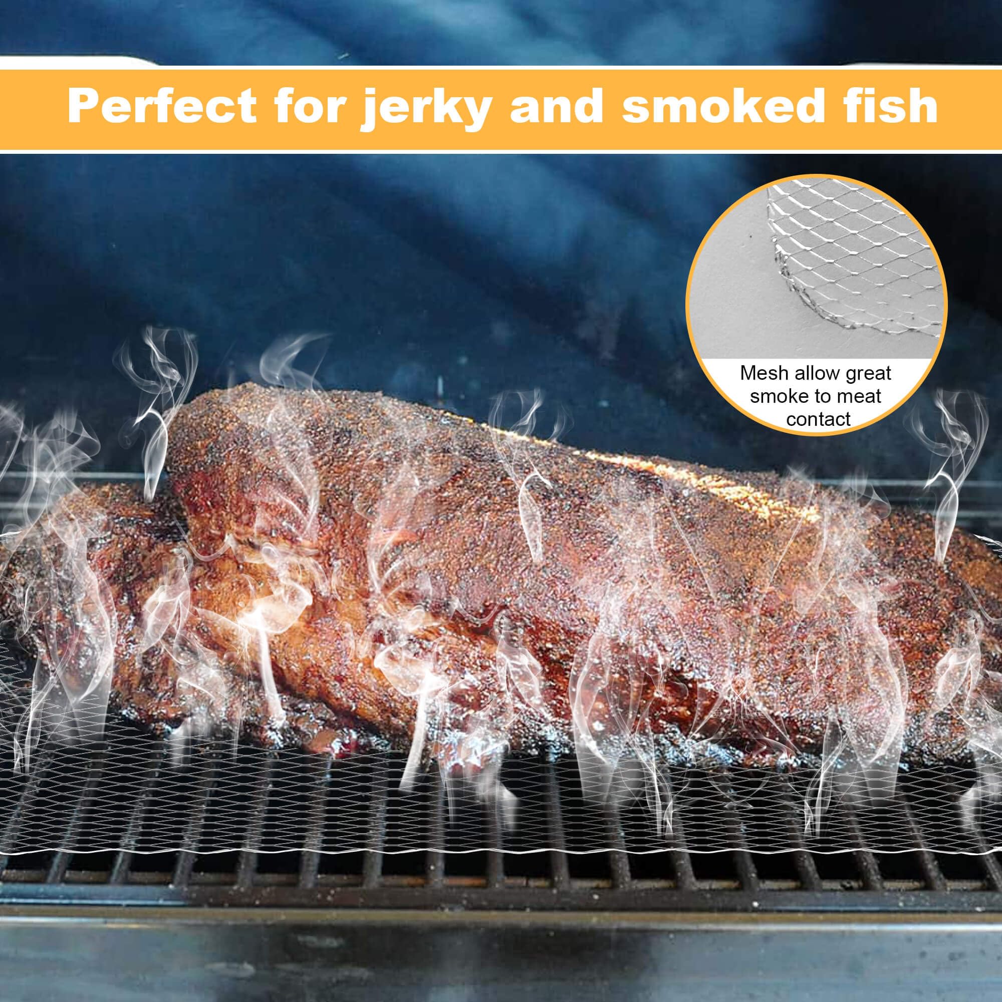 BaokiTook aluminum mats enable quick cleanup after grilling