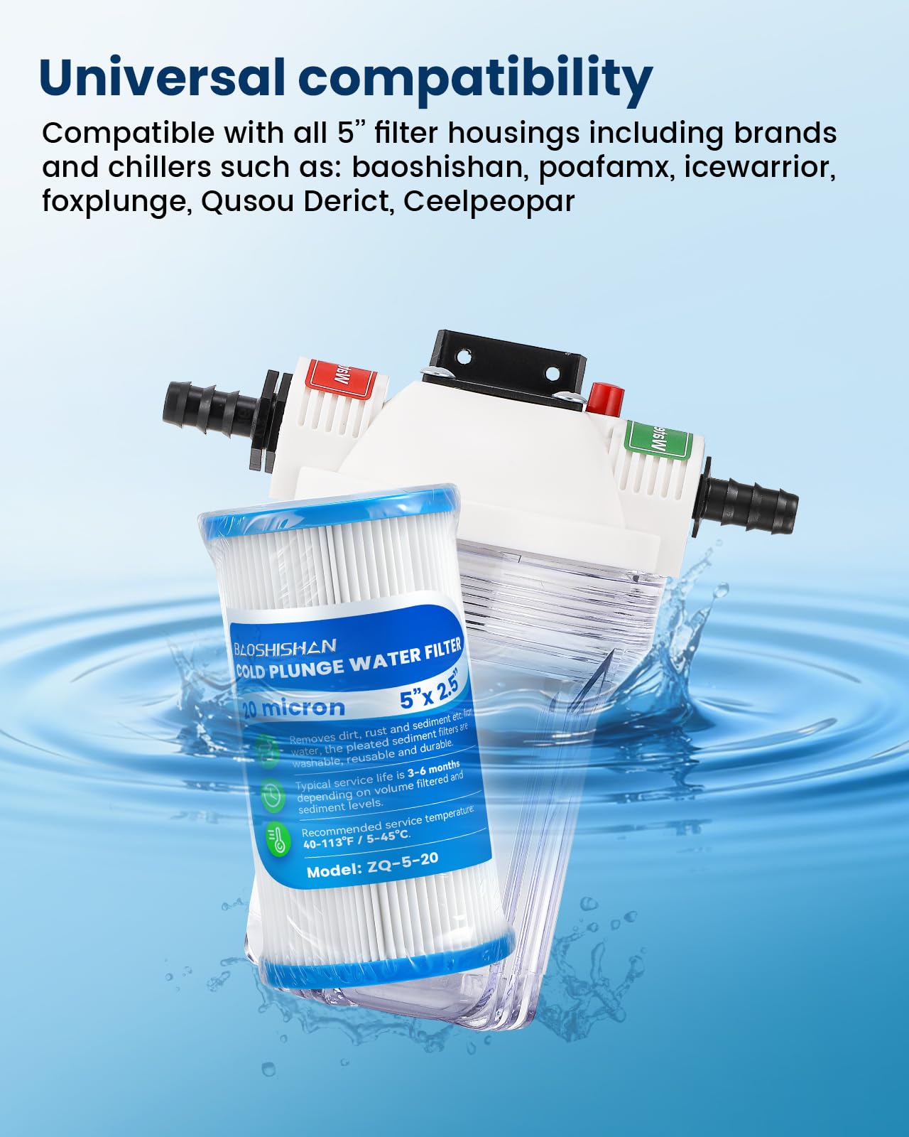 BAOSHISHAN plumbers tape included for leak free seals.