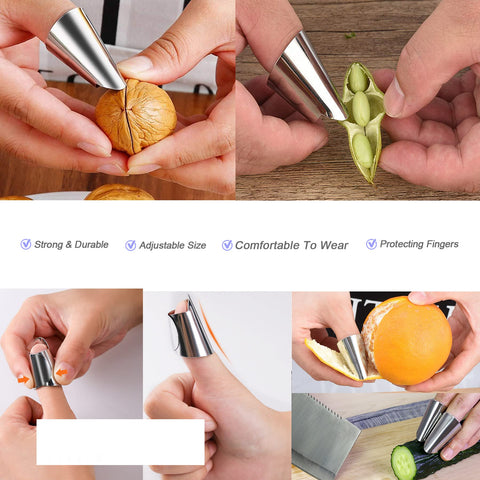 Baoton gel finger cots cushion fingertips for comfortable garden work.