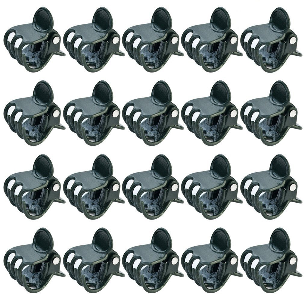 Baotongle plant clips close-up show adjustable, non-slip support for stems.