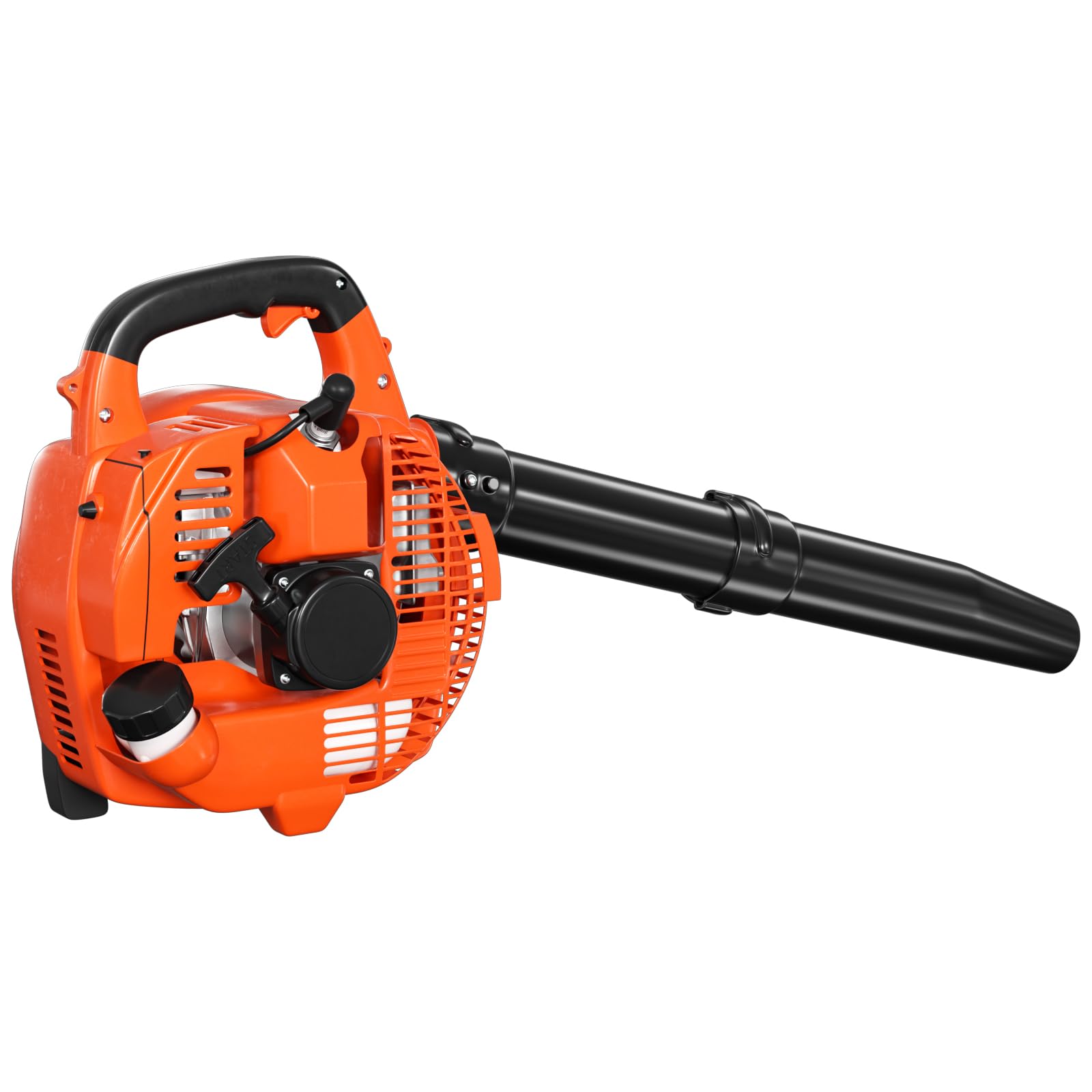 Baotree 28cc leaf blower compact-design eases one-handed use on patios and small yards.