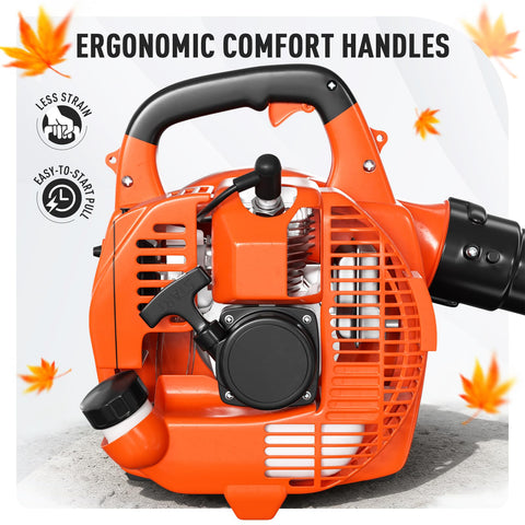 Baotree leaf blower easy-start-system simplifies beginnings with less effort.