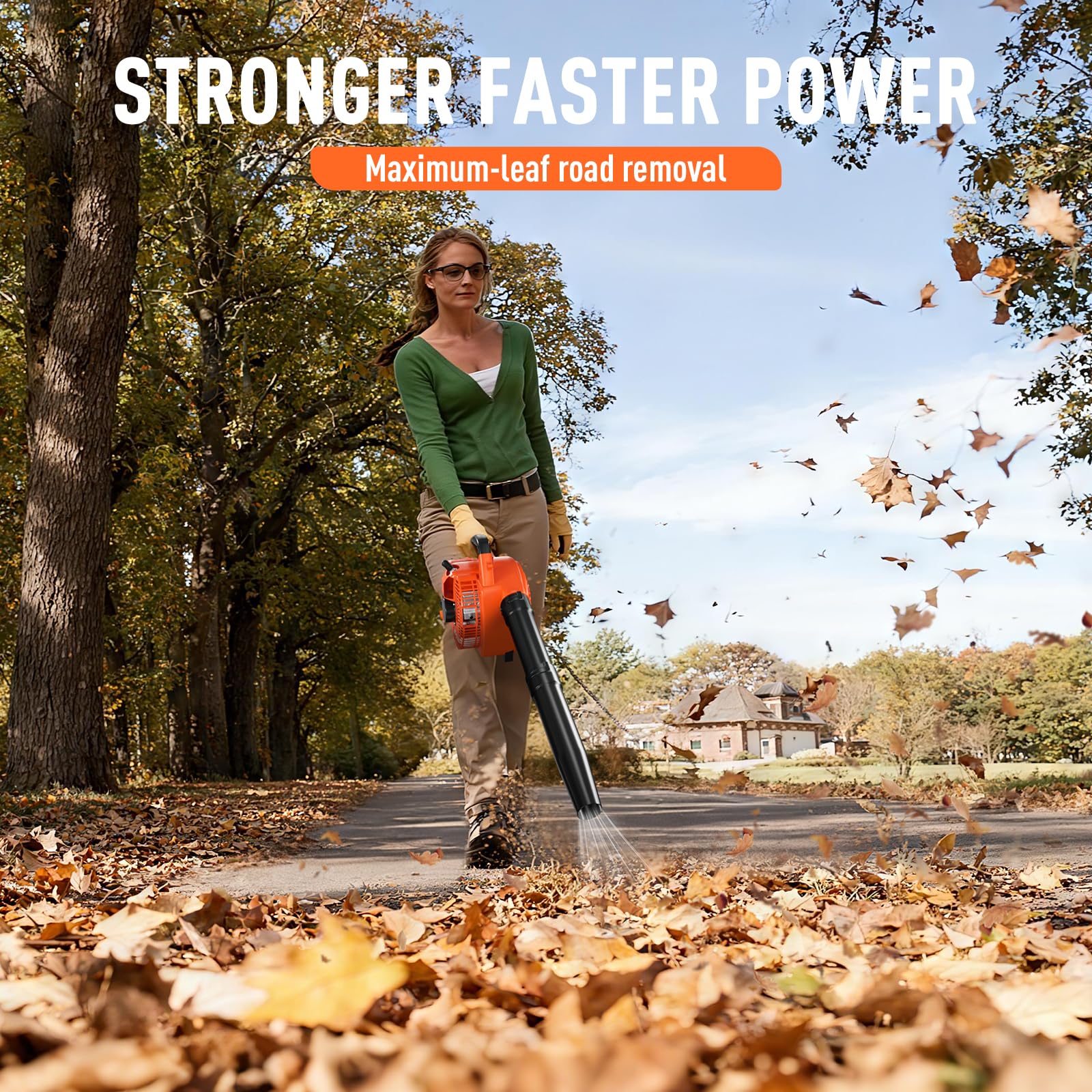 Baotree leaf blower-noise-reduction minimizes disturbance for neighbors during operation.